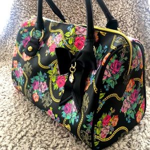 Betsy Johnson Floral Purse
